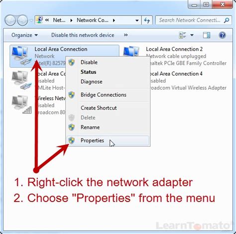 Update Network Adapter Properties To Use Dhcp