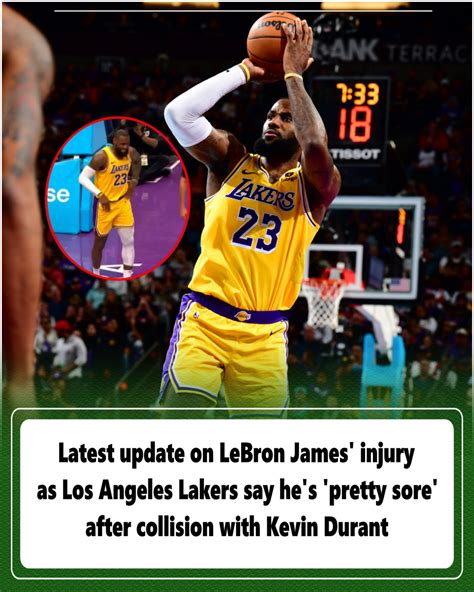 update on lebron james injury news