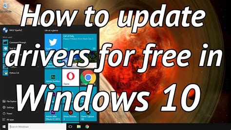 update windows 10 drivers from microsoft free