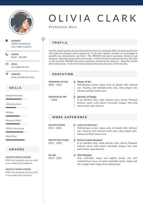 updated resume templates free