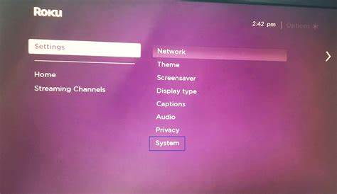 Updating Roku TV's Software