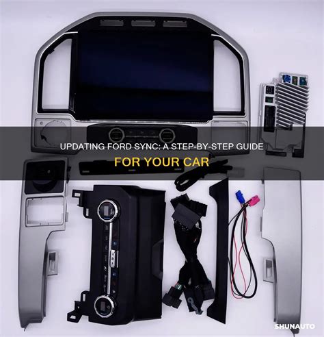 Man updating Ford Sync system via USB stick