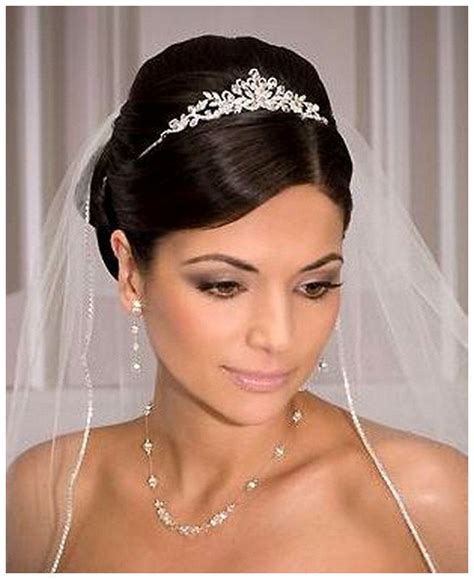  79 Ideas Updo Wedding Hairstyles With Tiara And Veil For New Style