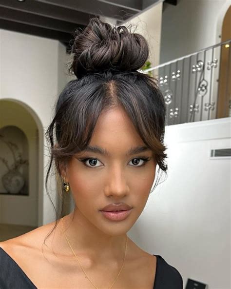 Updo Wigs With Bangs