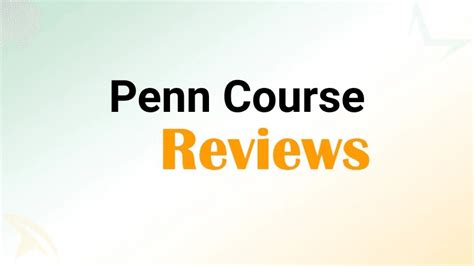 UPenn Course Evaluations Guide
