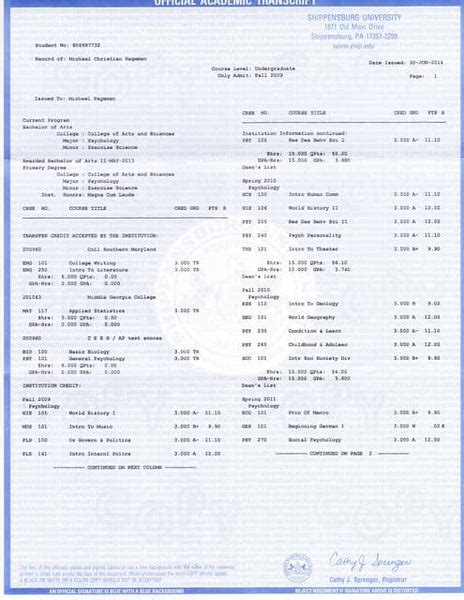 UPenn Transcript Request Guide