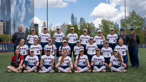 UPenn Softball Team News
