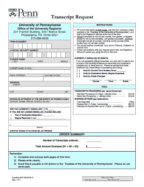 5 Ways UPenn Transcript Request