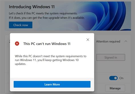 upgrade to windows 11 minimum requirements