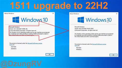 upgrade windows 10 1511 to latest