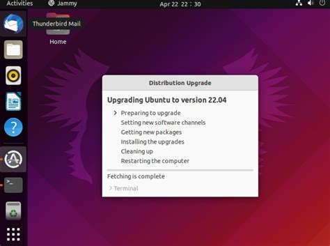 How to upgrade from Ubuntu 20.04 LTS to 22.04 LTS Easy Cloud
