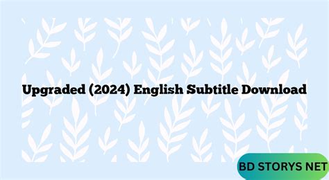 upgraded 2024 english movie subtitle download