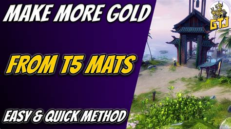 Upgrading T5 Mats Gw2