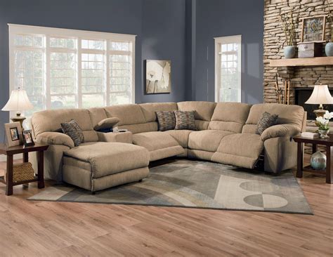List Of Upholstered Sectional Sofa Recliner For Living Room