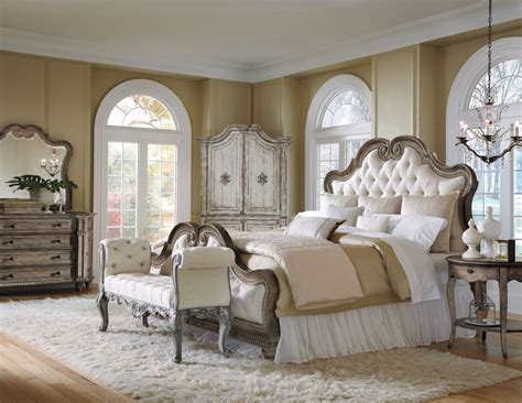 Manhattan 5Piece King Upholstered Bedroom Set Cherry Value City