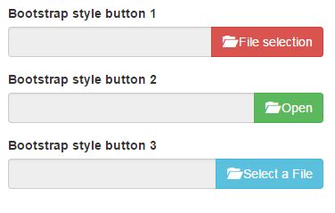 upload button bootstrap