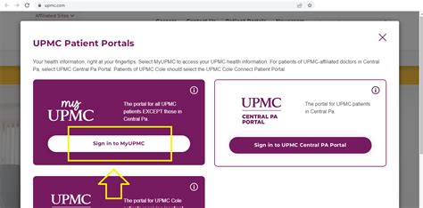 upmc portal provider log in
