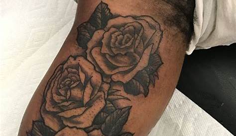 Upper Arm Simple Rose Tattoos For Men Top 55 Best Improb