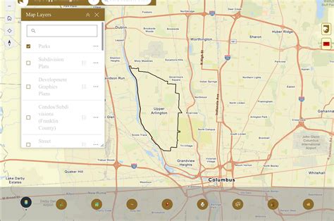 Upper Arlington Ohio Zoning Map