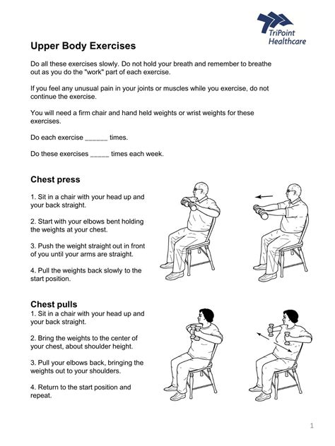 Upper Arm Exercises Pdf