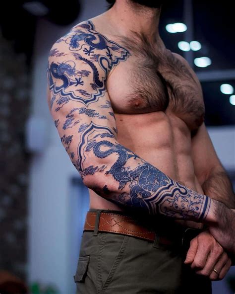 Upper Arm Sleeve Tattoos