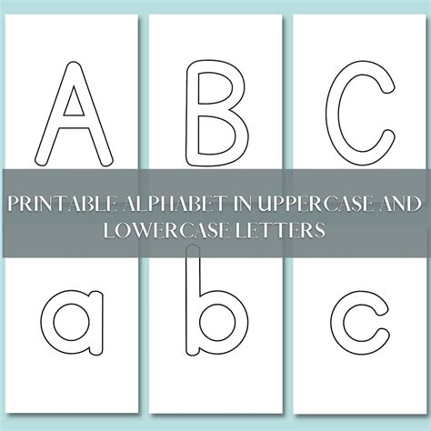 Upper Casealphabet Stencils Printable