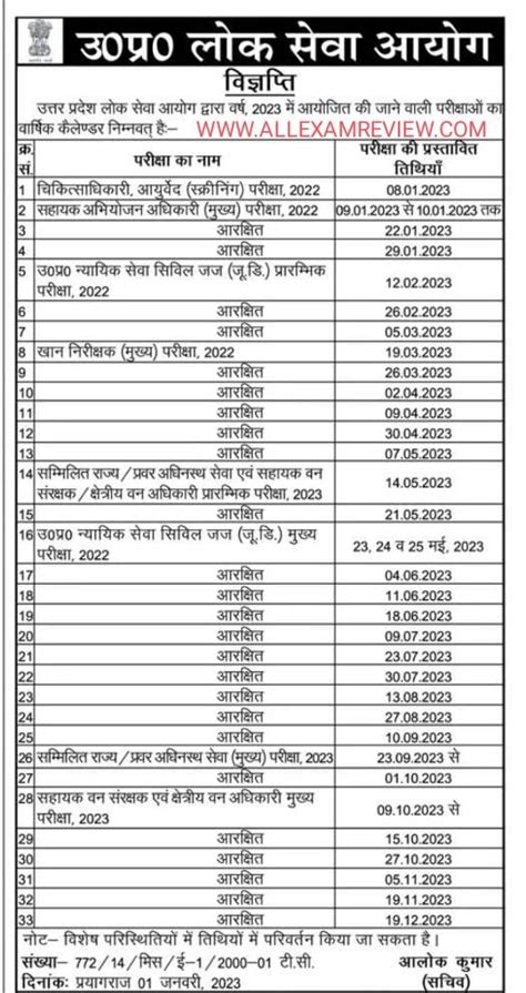 uppsc pcs 2024 exam date