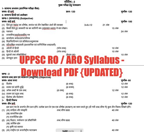 uppsc ro aro hindi notes pdf
