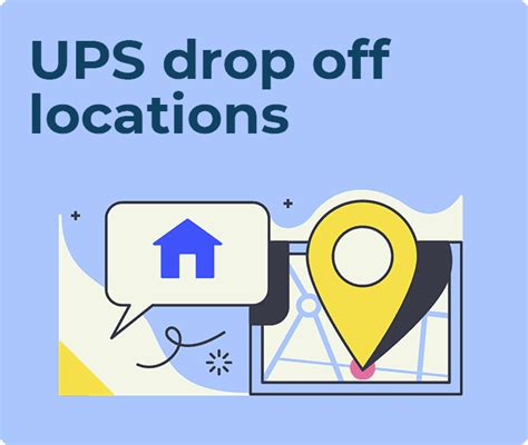 ups drop off locator near me map