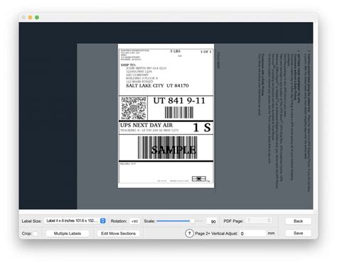 Ups Label Printer App