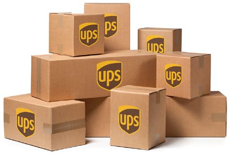 ups store shipping boxes sizes