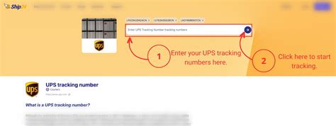 ups tracking by tracking number official