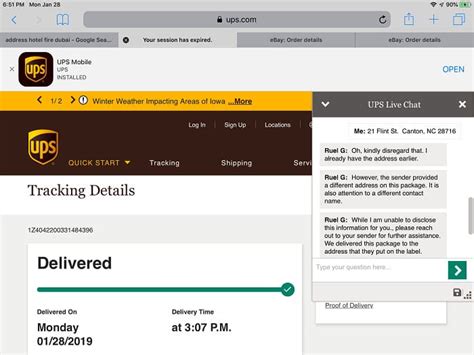 ups tracking google search