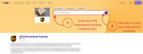 ups tracking international tracking