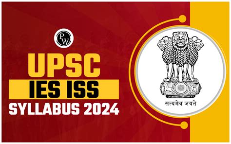 upsc ies syllabus 2024