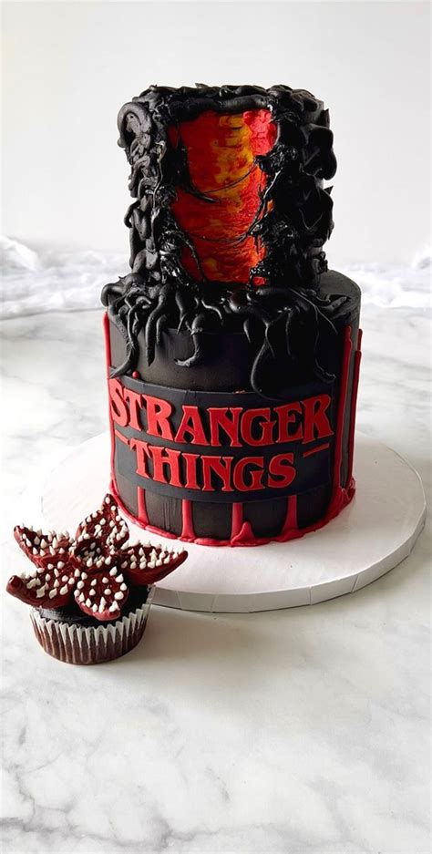 Upside Down Stranger Things Cake: A Retro-Inspired Treat With A Twist