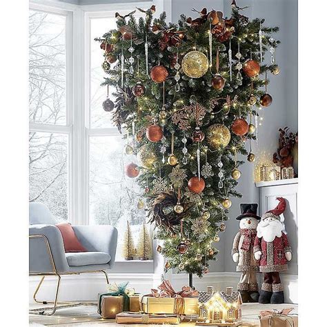 Upside Down Artificial Tree
