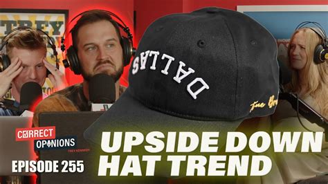 upside down hat trend