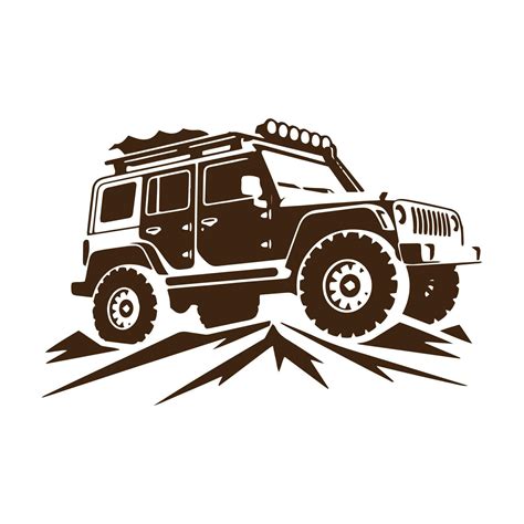 Upside Down Jeep Logo