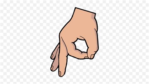 upside down okay sign