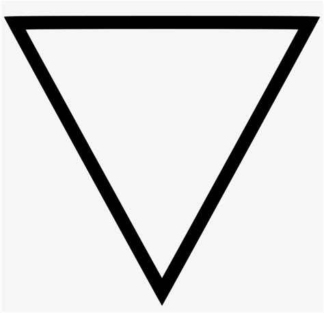 upside down triangle meaning math