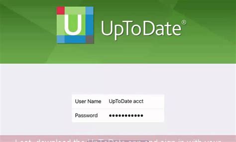 uptodate.com login