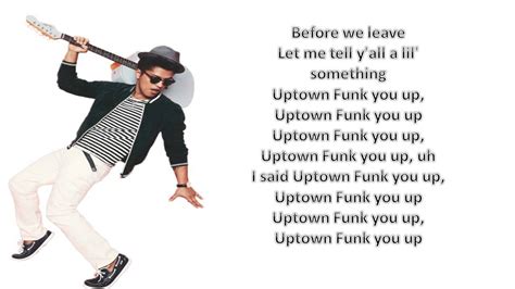 uptown funk song with lyrics youtube