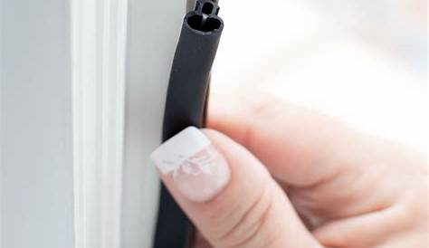 Upvc Door Seals Push Fit Replacement UPVC Window & Seal, Black