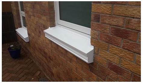 Upvc External Window Sill Extensions 85mm UPVC Stub For Door Patio PVC