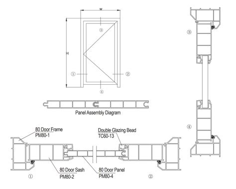 Upvc Door Frame Dimensions