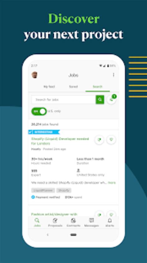 upwork app download for android