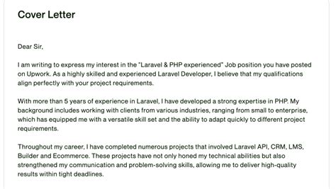 How To Write Effective Cover Letter In Upwork