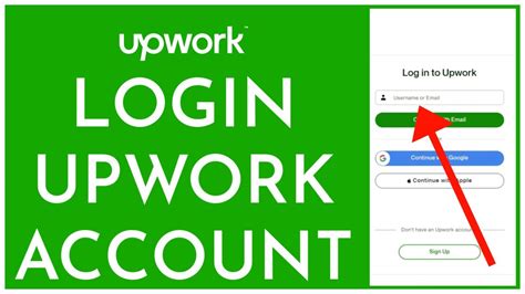 upwork login with password