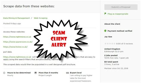 upwork reviews scam